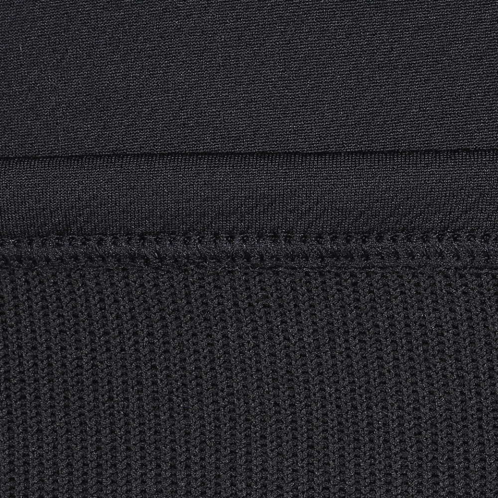 アディダス（adidas）（レディース）ゴルフウェア 保温 3ストライプ モックネック 長袖シャツ JTC13-IS4803 BK