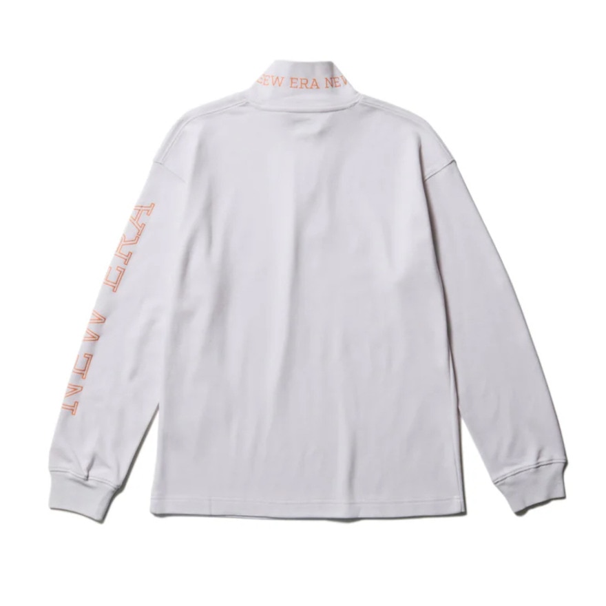 ニューエラ（NEW ERA）（レディース）ゴルフウェア 軽量 保温 長袖スウェット ハイカラー ウォーム Tシャツ Sleeve Logo 14326362