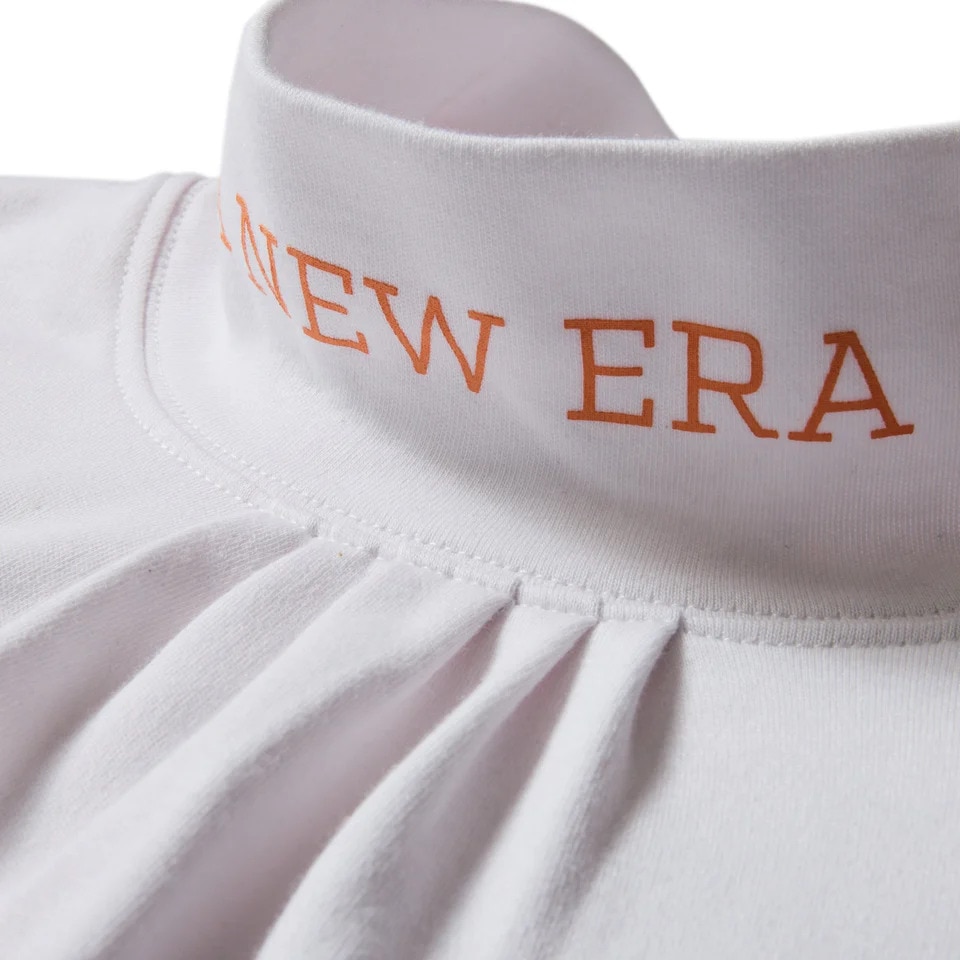 ニューエラ（NEW ERA）（レディース）ゴルフウェア 軽量 保温 長袖スウェット ハイカラー ウォーム Tシャツ Sleeve Logo 14326362