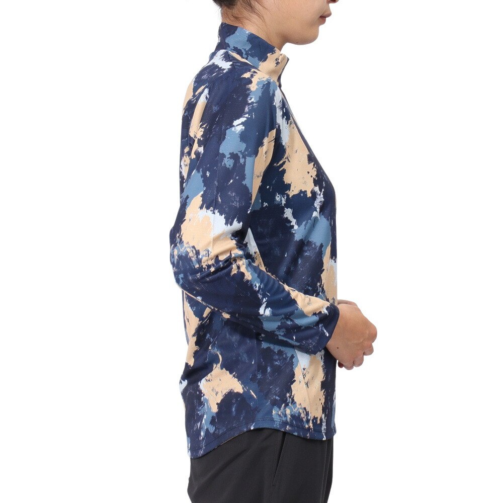 オークリー（OAKLEY）（レディース）ゴルフウェア ELEVATE ロングスリーブ ESSENCE モックネックシャツ FOA500790-66V