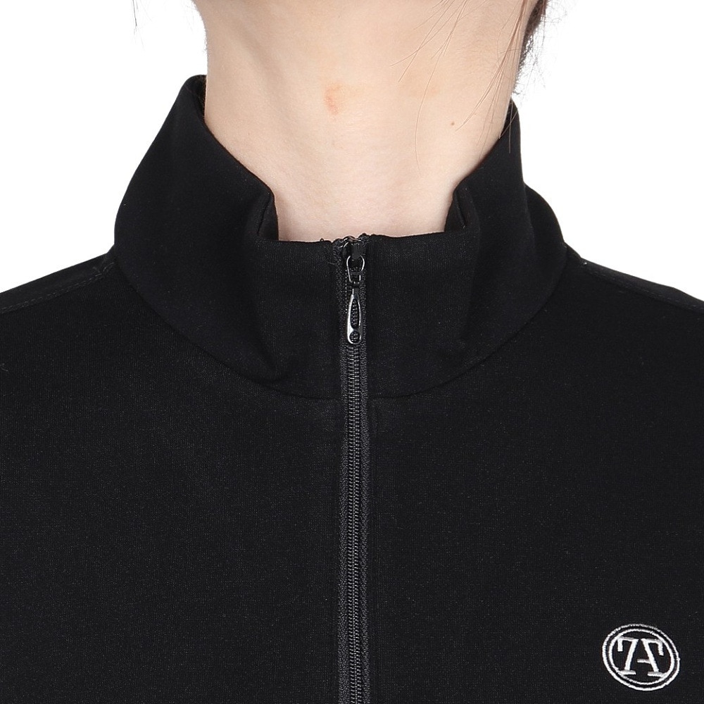 トミーアーマー（Tommy Armour）（レディース）ゴルフウェア 長袖ヒートクロス ハーフジップ プルオーバー TANB24F070015 BLK