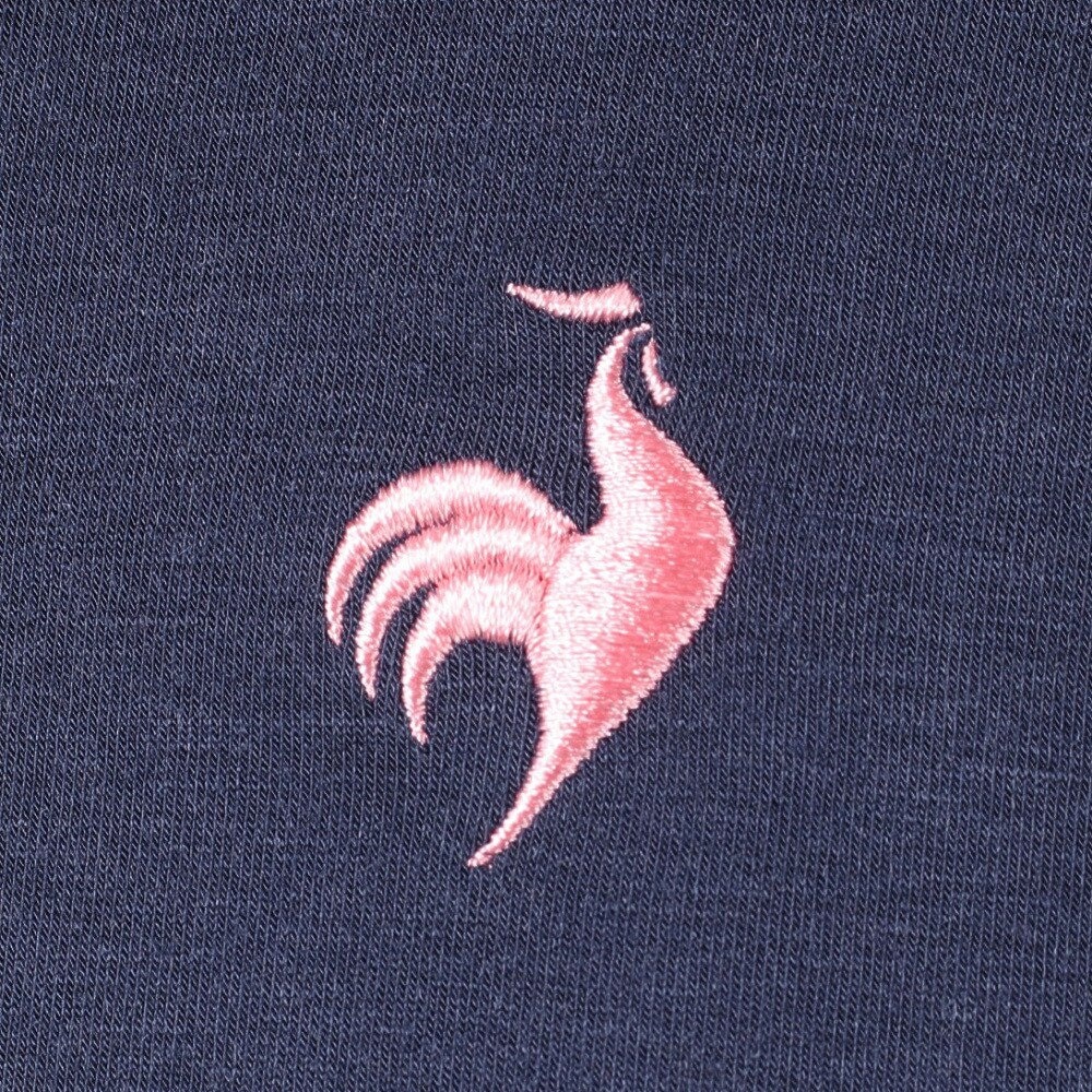 ルコックスポルティフ（lecoqsportif）（レディース）ゴルフウェア ストレッチフォーサー ハイネックロゴ裏起毛長袖シャツ QGWWJB07 NV00