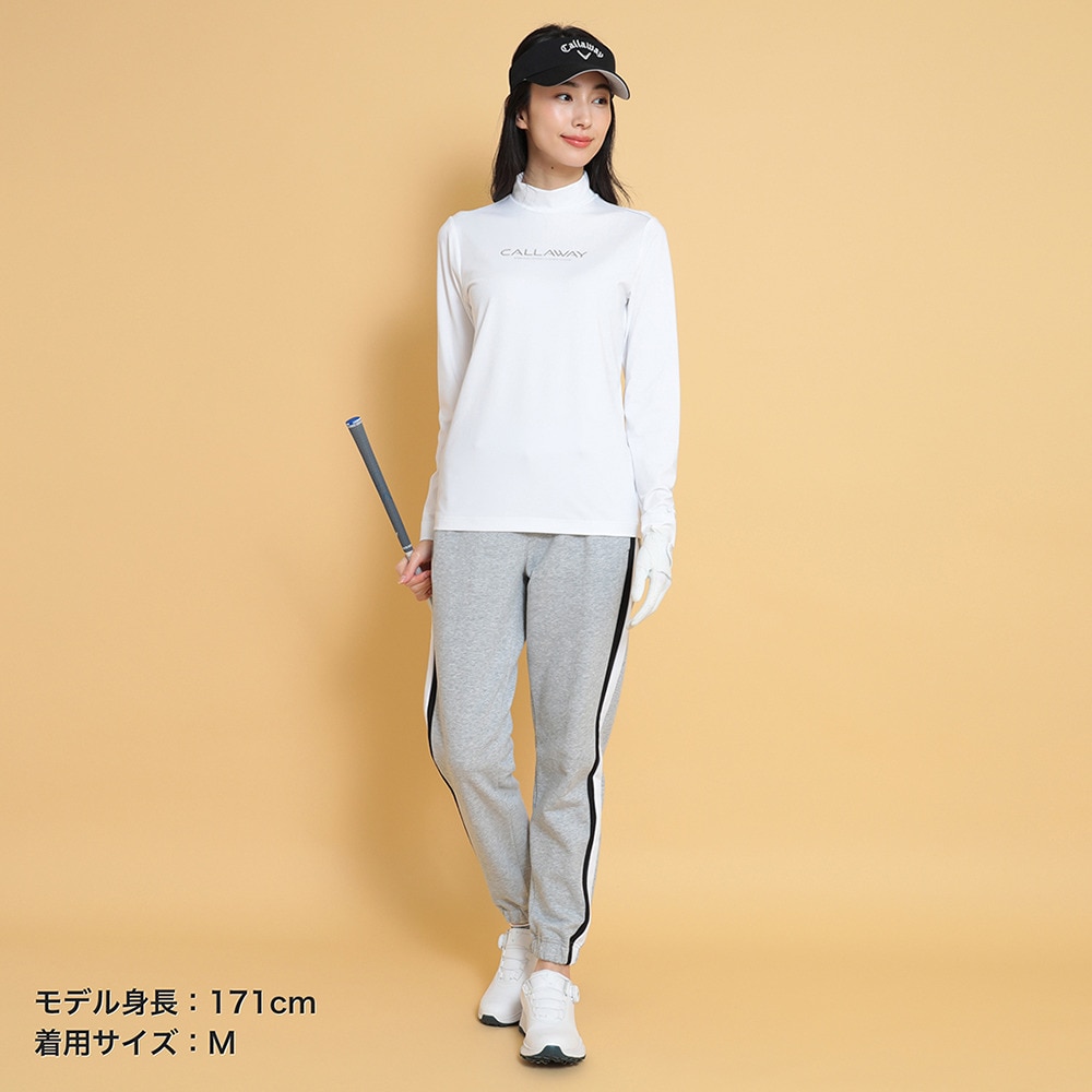 キャロウェイ（CALLAWAY）（レディース）ゴルフウェア 長袖モックネックシャツ C25133201-1030