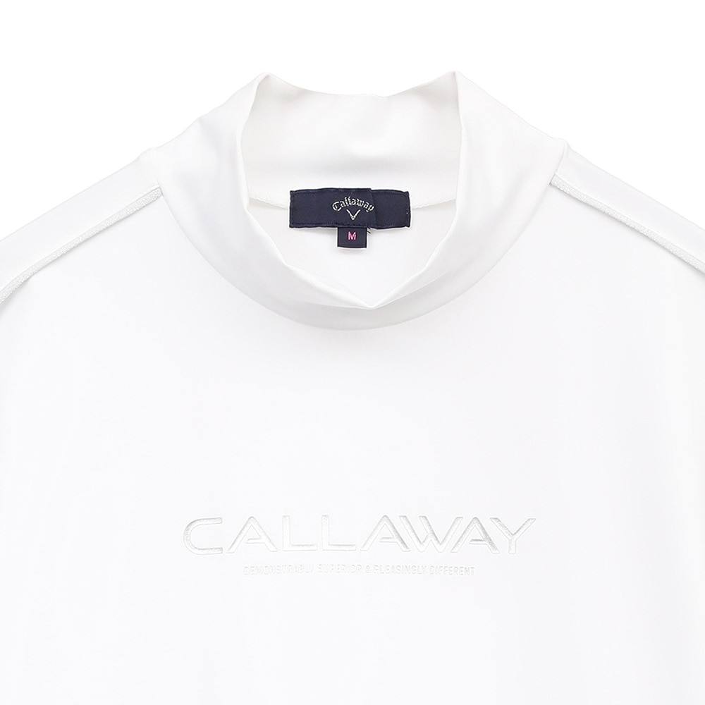 キャロウェイ（CALLAWAY）（レディース）ゴルフウェア 長袖モックネックシャツ C25133201-1030