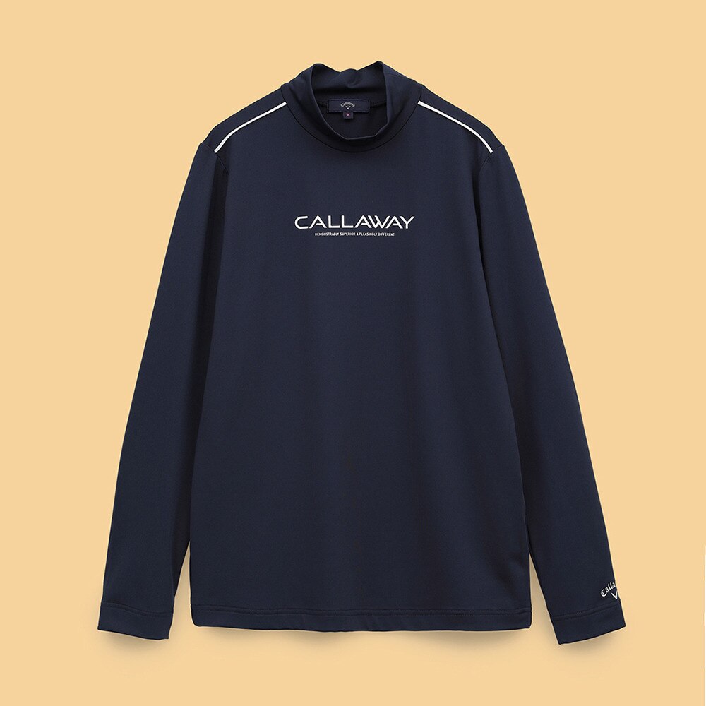 キャロウェイ（CALLAWAY）（レディース）ゴルフウェア 長袖モックネックシャツ C25133201-1120