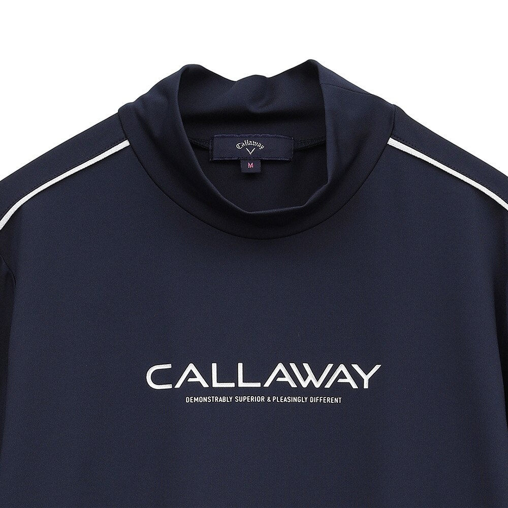 キャロウェイ（CALLAWAY）（レディース）ゴルフウェア 長袖モックネックシャツ C25133201-1120