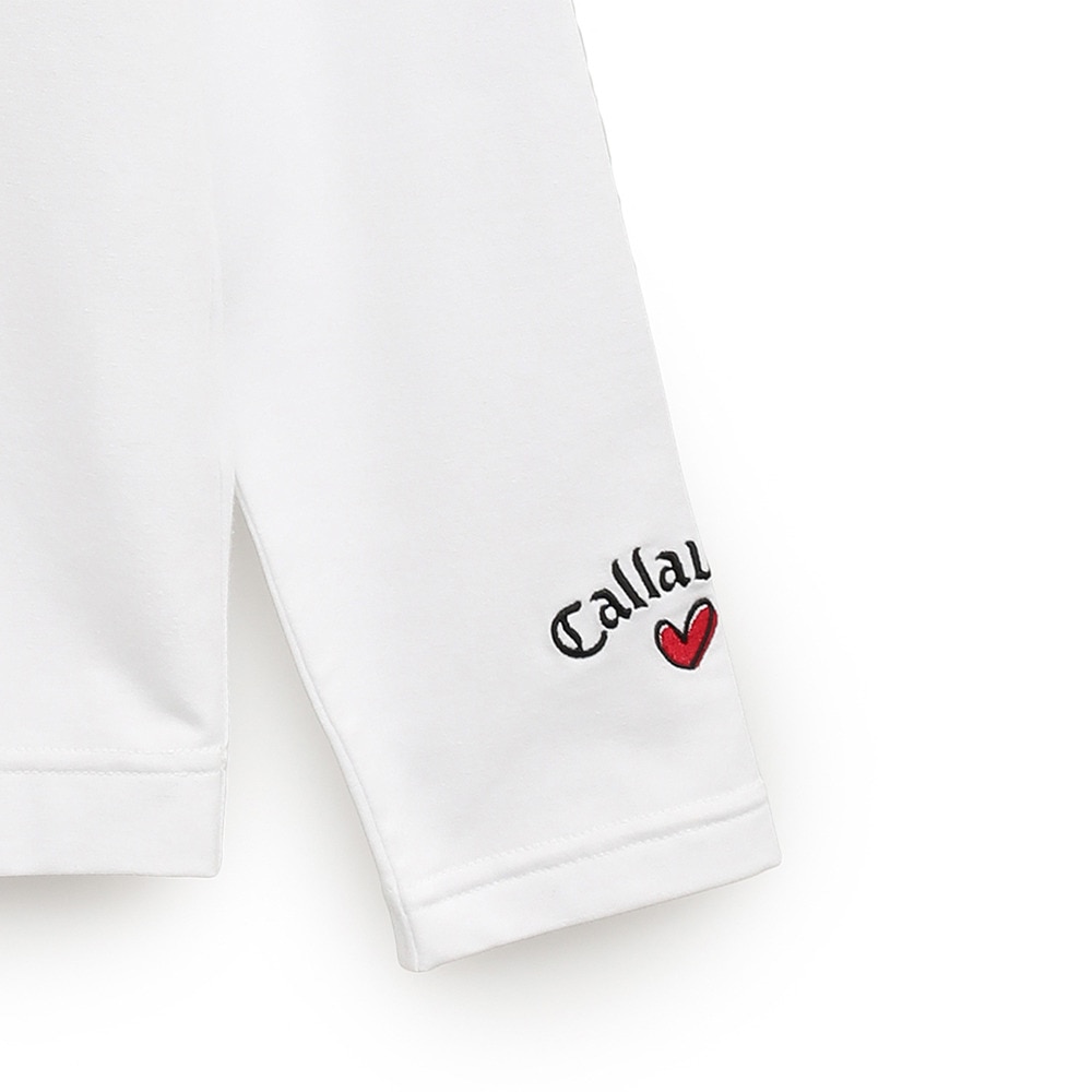 キャロウェイ（CALLAWAY）（レディース）ゴルフウェア ラブキャロウェイ 長袖 モックネックシャツ C25133220-1030