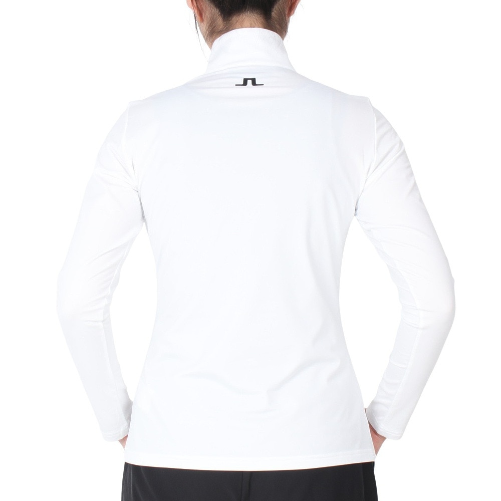 J.LINDEBERG（レディース）ゴルフウェア Lina Quarter ハーフジップ 長袖ハイネックウェア 072-23111-004