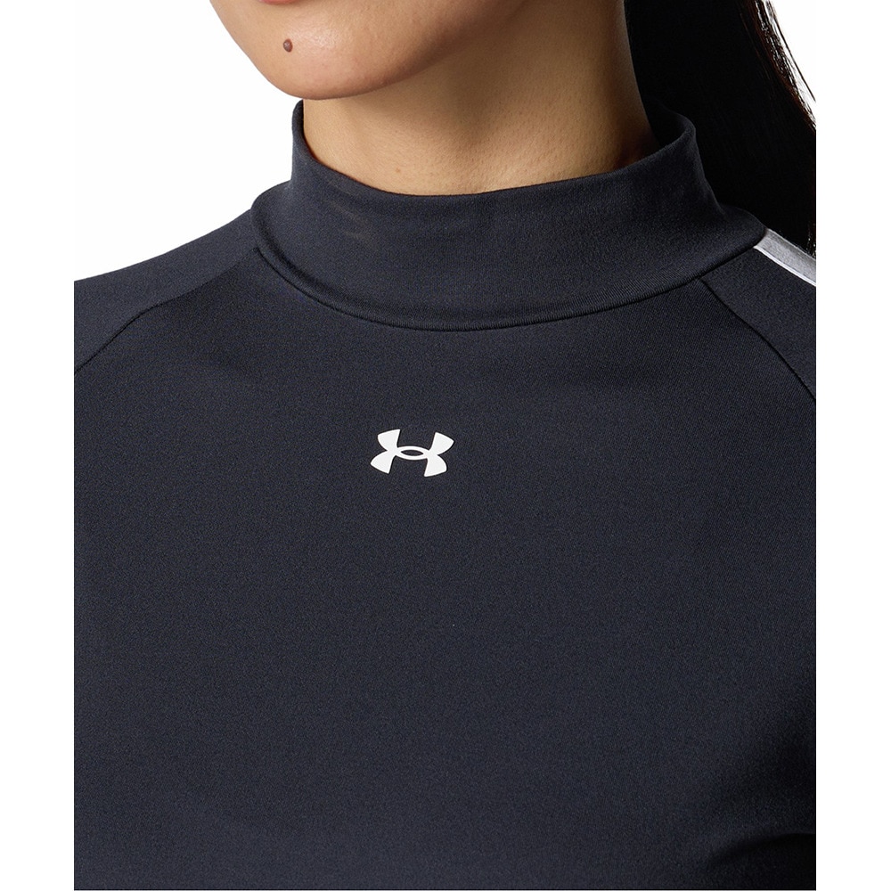 アンダーアーマー（UNDER ARMOUR）（レディース）ゴルフウェア ドライブ アーマーニット ロングスリーブ モックネック シャツ 6008805 001