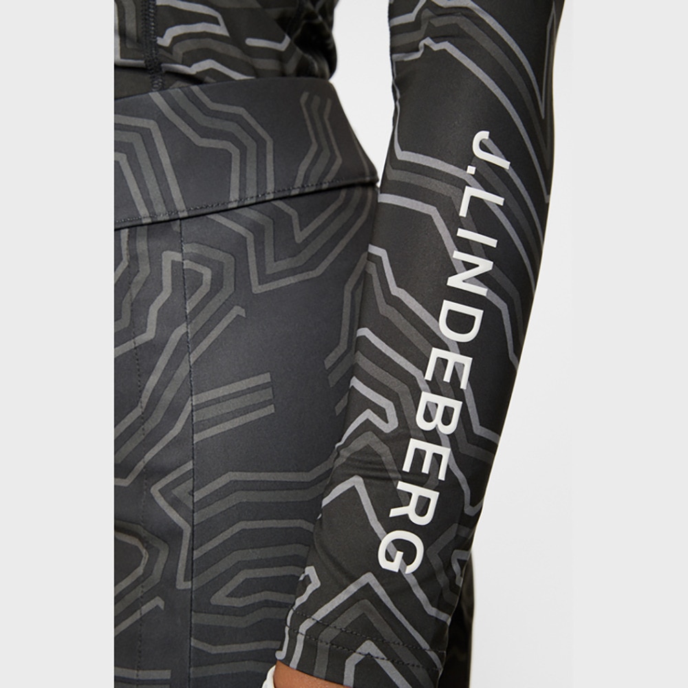 J.LINDEBERG（J.LINDEBERG）（レディース）ゴルフウェア Ella Print コンプレッション アンダーシャツ 072-24912-25AW-018