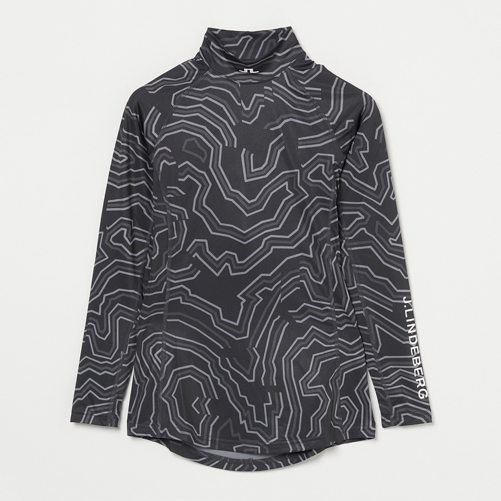 J.LINDEBERG（J.LINDEBERG）（レディース）ゴルフウェア Ella Print コンプレッション アンダーシャツ 072-24912-25AW-018