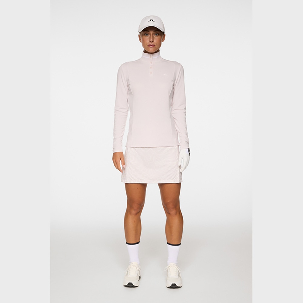 J.LINDEBERG（J.LINDEBERG）（レディース）ゴルフウェア Hertta 長袖ハイネックシャツ 072-24913-25AW-081