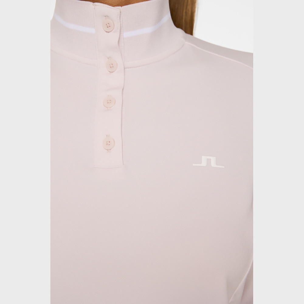 J.LINDEBERG（J.LINDEBERG）（レディース）ゴルフウェア Hertta 長袖ハイネックシャツ 072-24913-25AW-081