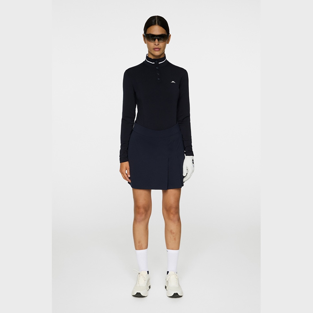 J.LINDEBERG（J.LINDEBERG）（レディース）ゴルフウェア Hertta 長袖ハイネックシャツ 072-24913-25AW-098