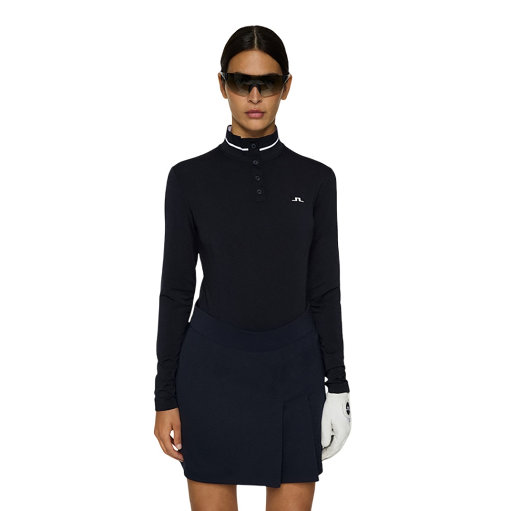 J.LINDEBERG（J.LINDEBERG）（レディース）ゴルフウェア Hertta 長袖ハイネックシャツ 072-24913-25AW-098