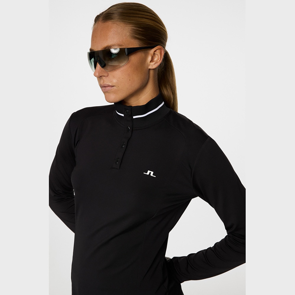 J.LINDEBERG（J.LINDEBERG）（レディース）ゴルフウェア Hertta 長袖ハイネックシャツ 072-24913-25AW-019