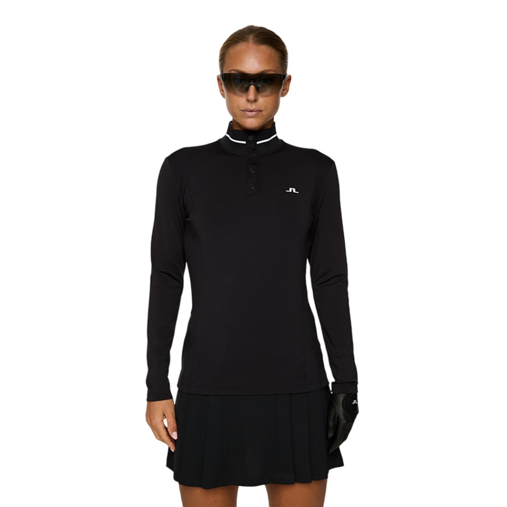 J.LINDEBERG（J.LINDEBERG）（レディース）ゴルフウェア Hertta 長袖ハイネックシャツ 072-24913-25AW-019