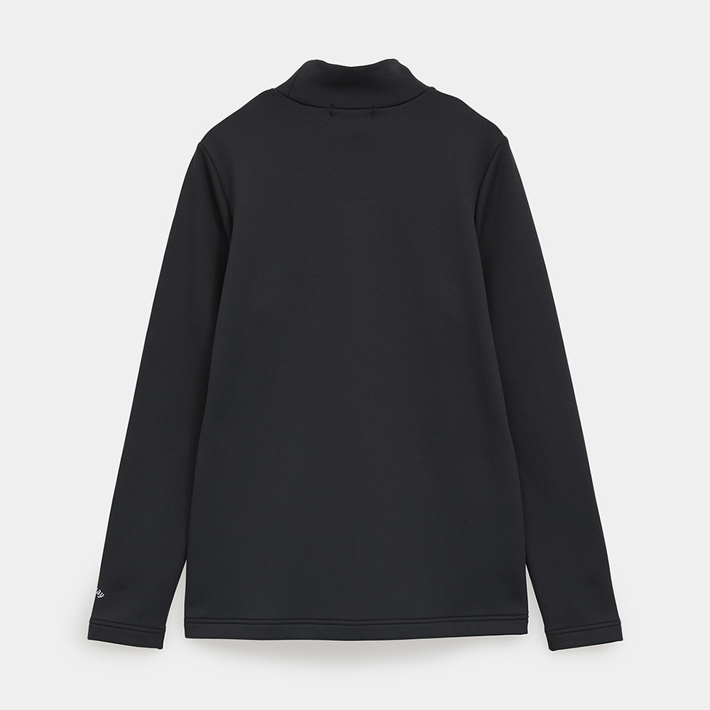 キャロウェイ（CALLAWAY）（レディース）ゴルフウェア 裏起毛ダブルニット長袖モックネックシャツ C25233205-1010