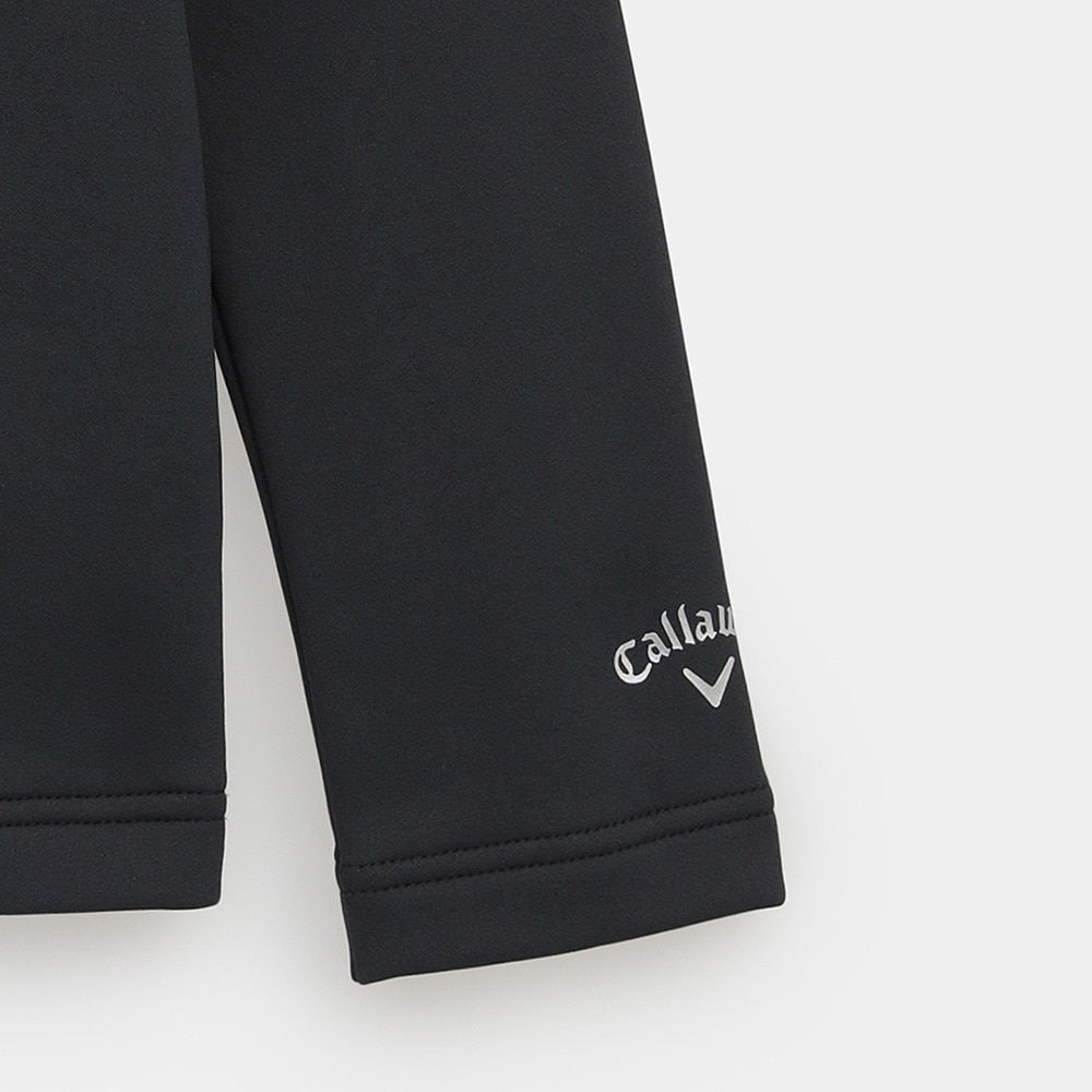 キャロウェイ（CALLAWAY）（レディース）ゴルフウェア 裏起毛ダブルニット長袖モックネックシャツ C25233205-1010