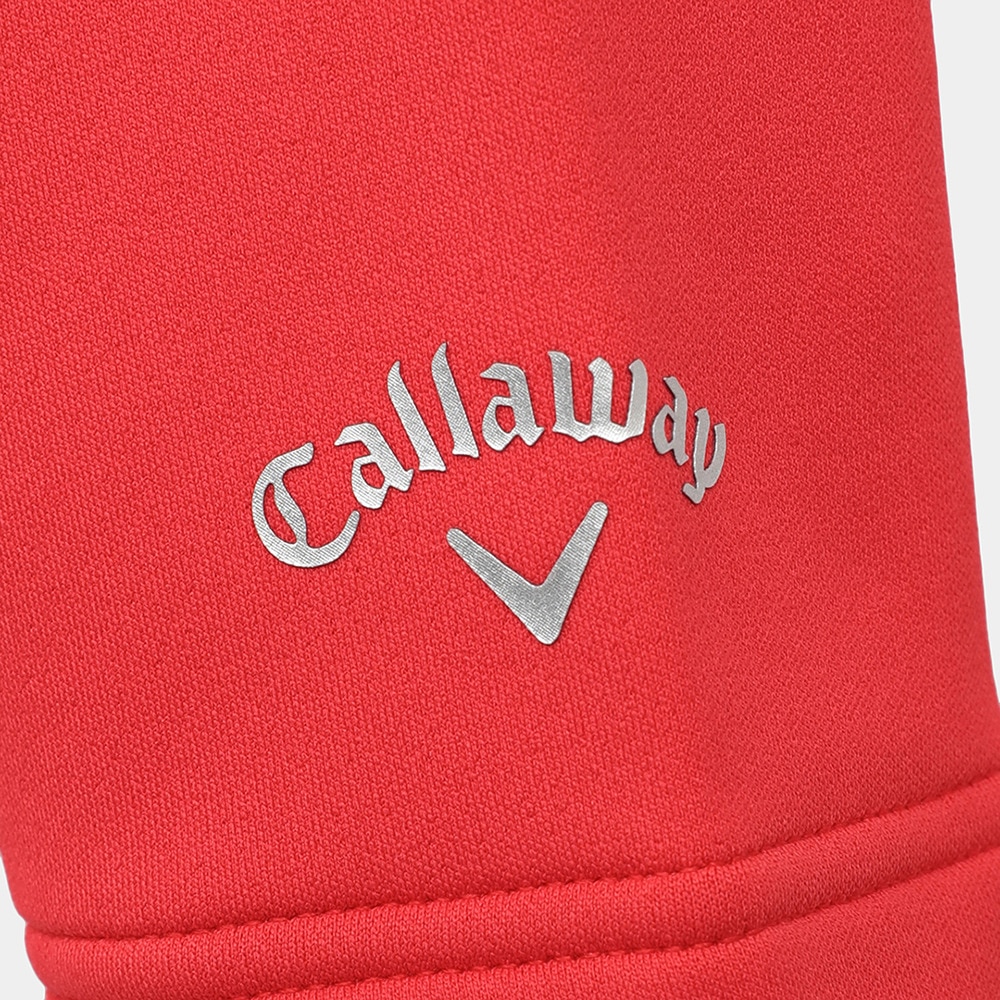 キャロウェイ（CALLAWAY）（レディース）ゴルフウェア 裏起毛ダブルニット長袖モックネックシャツ C25233205-1100