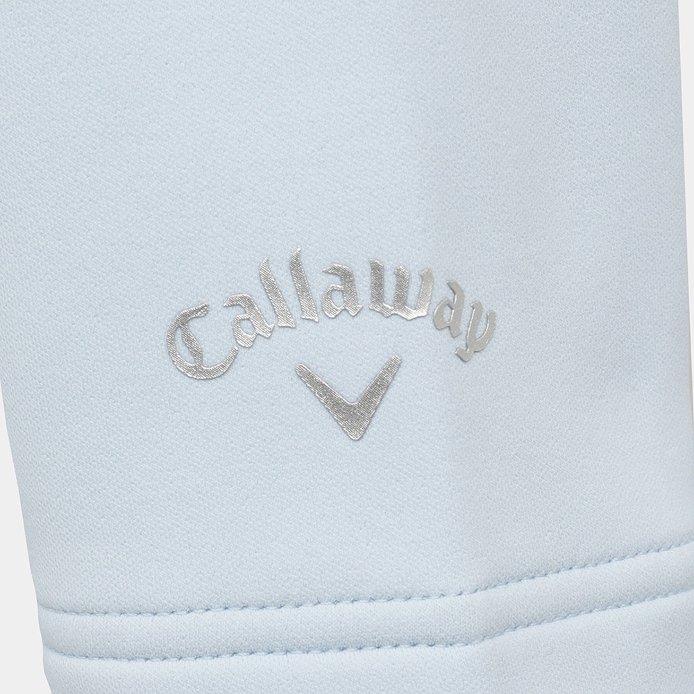 キャロウェイ（CALLAWAY）（レディース）ゴルフウェア 裏起毛ダブルニット長袖モックネックシャツ C25233205-1112