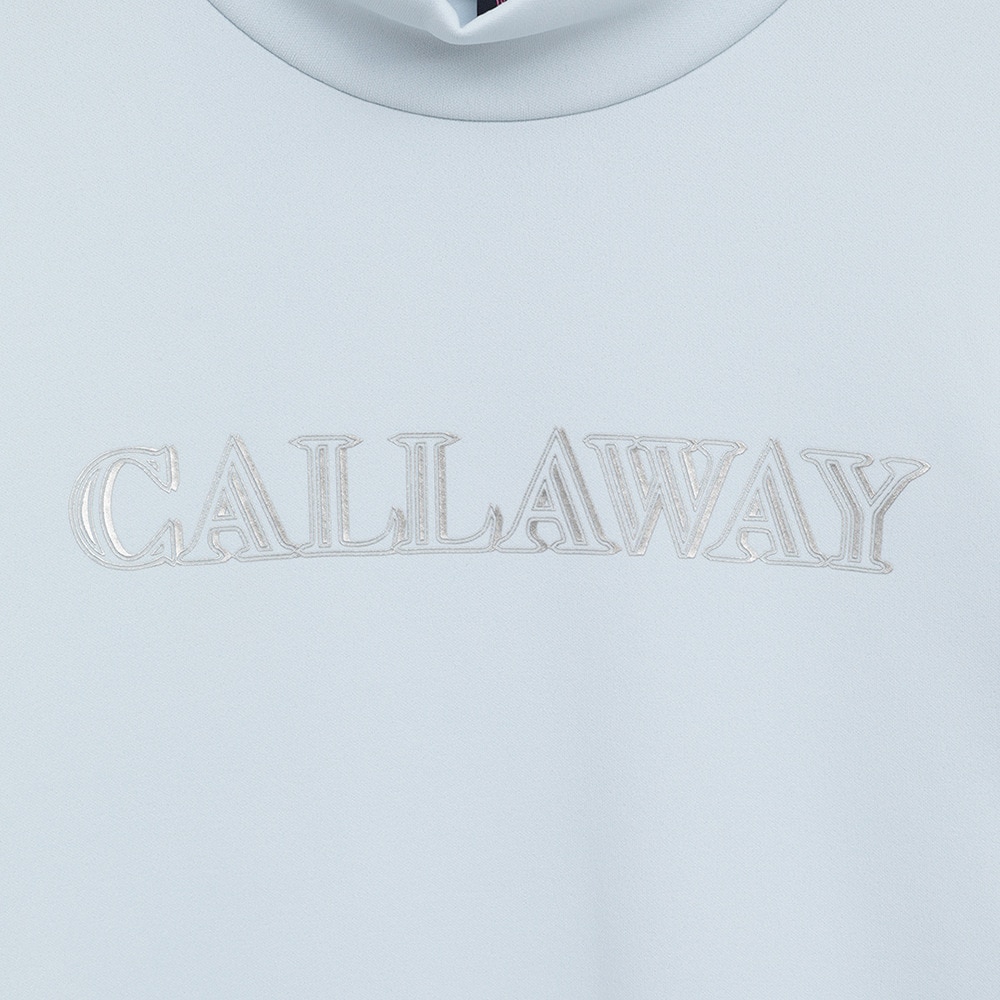 キャロウェイ（CALLAWAY）（レディース）ゴルフウェア 裏起毛ダブルニット長袖モックネックシャツ C25233205-1112