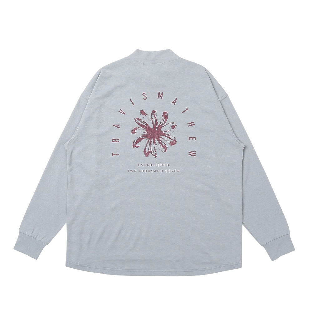 トラヴィスマシュー（Travis Mathew）（レディース）ゴルフウェア カラット 長袖 バックプリント モックネック 7AM504-0SLT