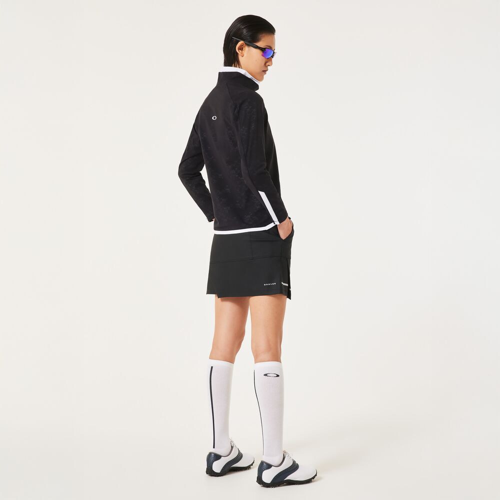 オークリー（OAKLEY）（レディース）ゴルフウェア ELEVATE EMBOSSED ロングスリーブモックネック FOA500908-02E