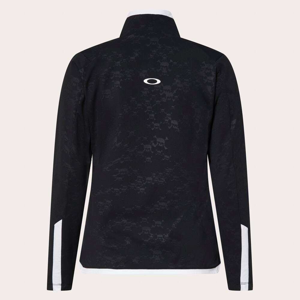 オークリー（OAKLEY）（レディース）ゴルフウェア ELEVATE EMBOSSED ロングスリーブモックネック FOA500908-02E