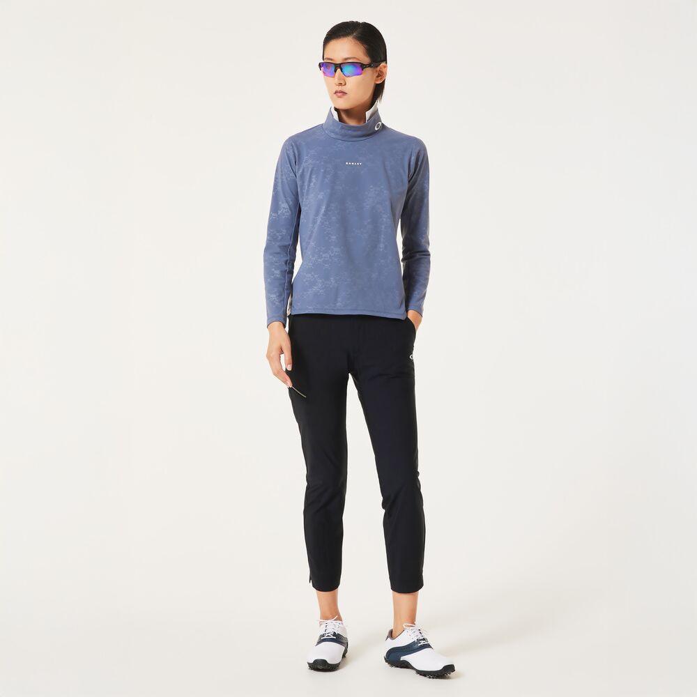 オークリー（OAKLEY）（レディース）ゴルフウェア ELEVATE EMBOSSED ロングスリーブモックネック FOA500908-62C