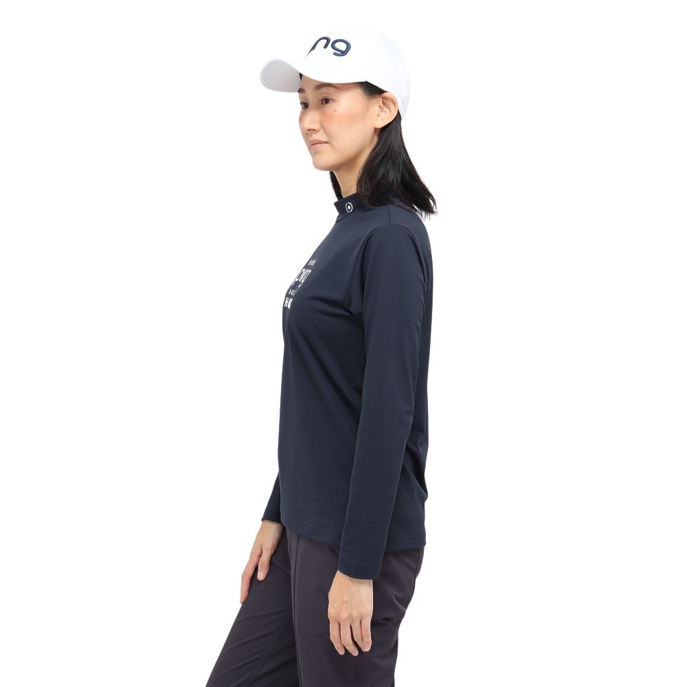 ピン（PING）（レディース）ゴルフウェア トリコットハイネック長袖シャツ 622-5266001-120