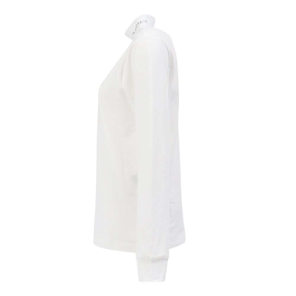 セントアンドリュース（ST.ANDREWS）（レディース）ゴルフウェア ベア天竺 長袖 ハイネックカットソー 043-5266952-030