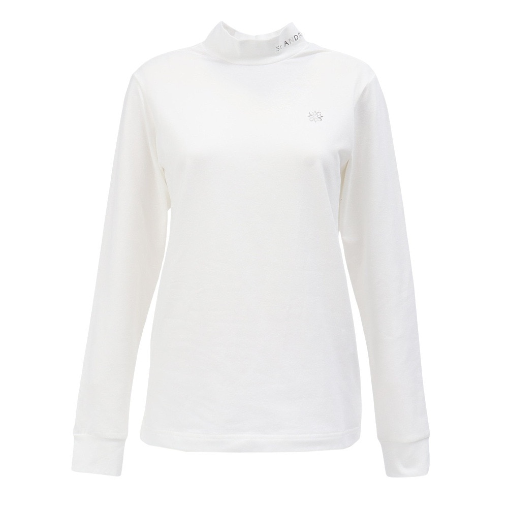 セントアンドリュース（ST.ANDREWS）（レディース）ゴルフウェア ベア天竺 長袖 ハイネックカットソー 043-5266952-030