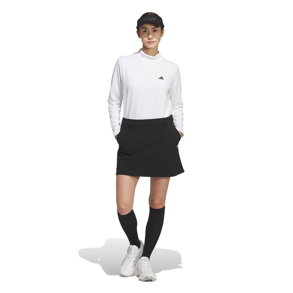 アディダス（adidas）（レディース）ゴルフウェア 保温 長袖 COLD .RDY ストレッチ ワーディング モックネックシャツ JWK04-JM2991 W