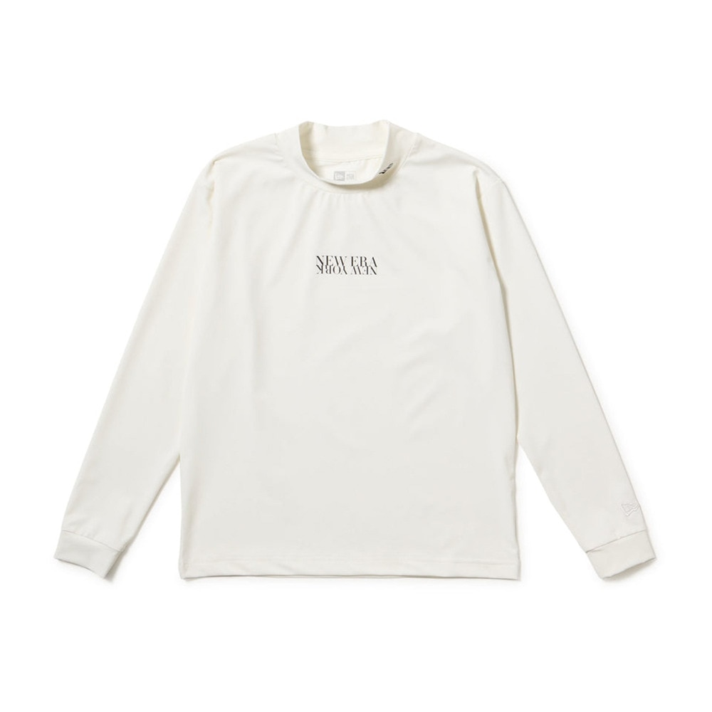 ニューエラ（NEW ERA）（レディース）ゴルフウェア 長袖 ミッドネック ニットジャージー Tシャツ 14669803