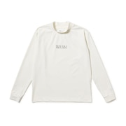 (レディース)ゴルフウェア 長袖 ミッドネック ニットジャージー Tシャツ 14669803 14669804