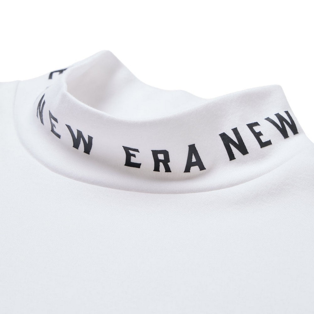 ニューエラ（NEW ERA）（レディース）ゴルフウェア 保温 長袖 ハイネック ウォーム Tシャツ ジャカードロゴ 14669810