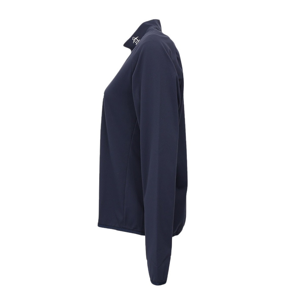 マンシング（MUNSING）（レディース）ゴルフウェア 吸汗速乾 ロゴモックネック長袖シャツ MG5FLS82L NV00