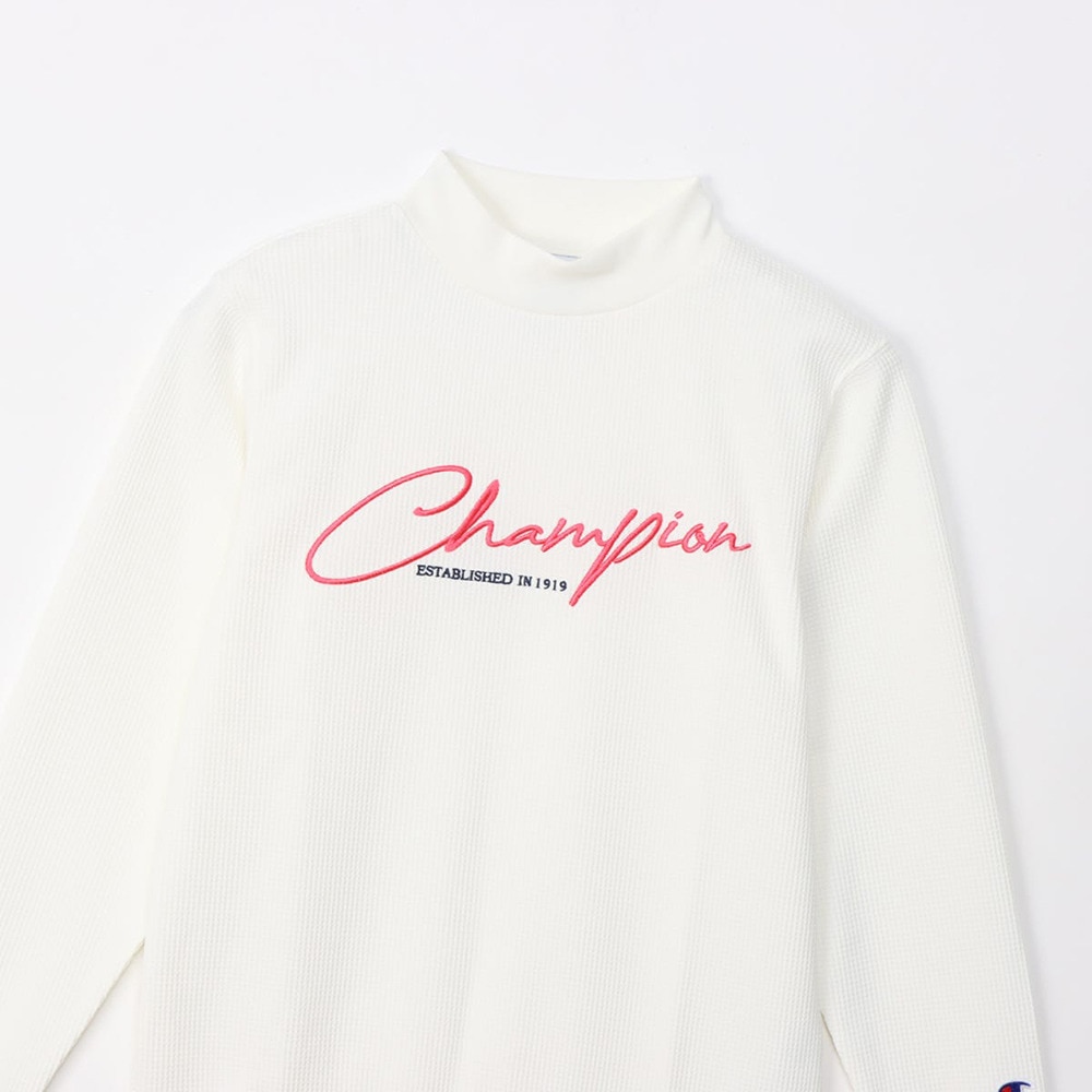 チャンピオン（CHAMPION）（レディース）ゴルフウェア ロングスリーブモックネックシャツ CW-CG404 020
