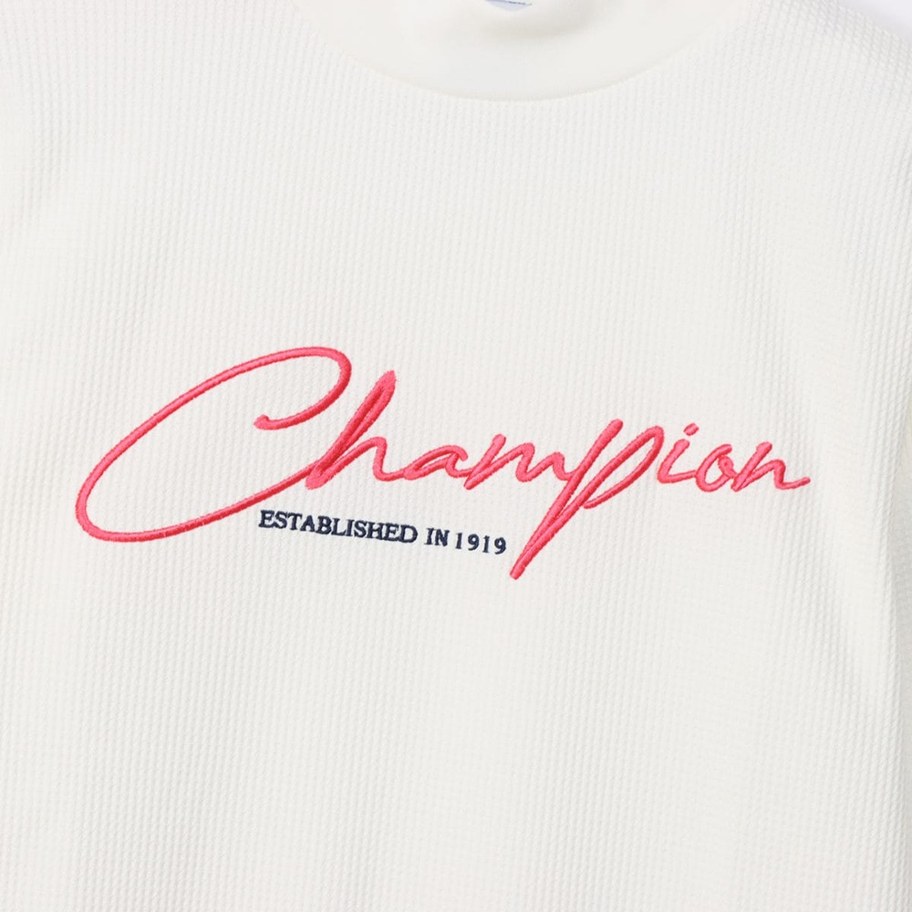 チャンピオン（CHAMPION）（レディース）ゴルフウェア ロングスリーブモックネックシャツ CW-CG404 020