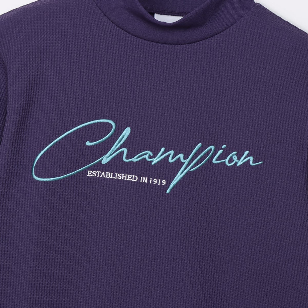 チャンピオン（CHAMPION）（レディース）ゴルフウェア 長袖 ロングスリーブモックネックシャツ CW-CG404 260