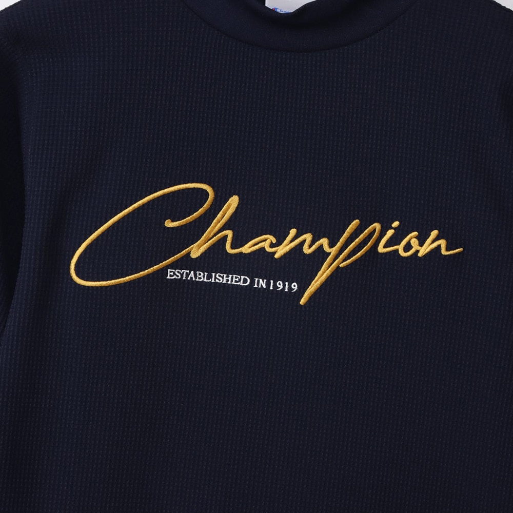チャンピオン（CHAMPION）（レディース）ゴルフウェア 長袖 ロングスリーブモックネックシャツ CW-CG404 370