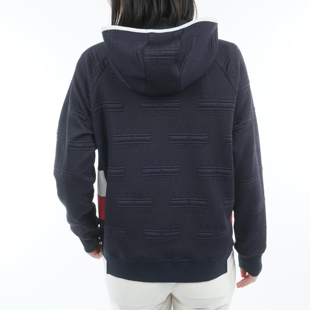 トミー ヒルフィガー ゴルフ(  GOLF)ゴルフウェア 長袖 キルトジャガード プルオーバー パー… トミーヒルフィガーゴルフ（TOMMY HILFIGER GOLF）（レディース