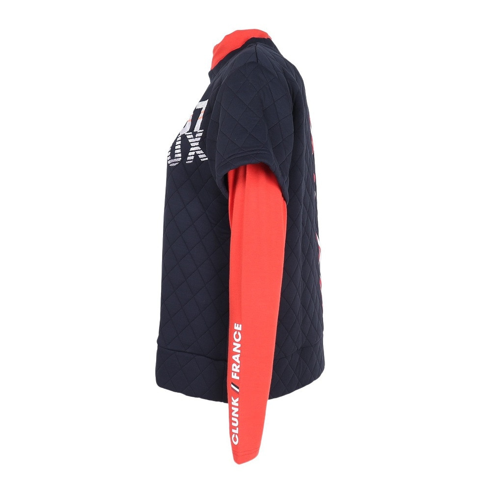 クランク（CLUNK）（レディース）ゴルフウェア 保温 キルトJQ 長袖