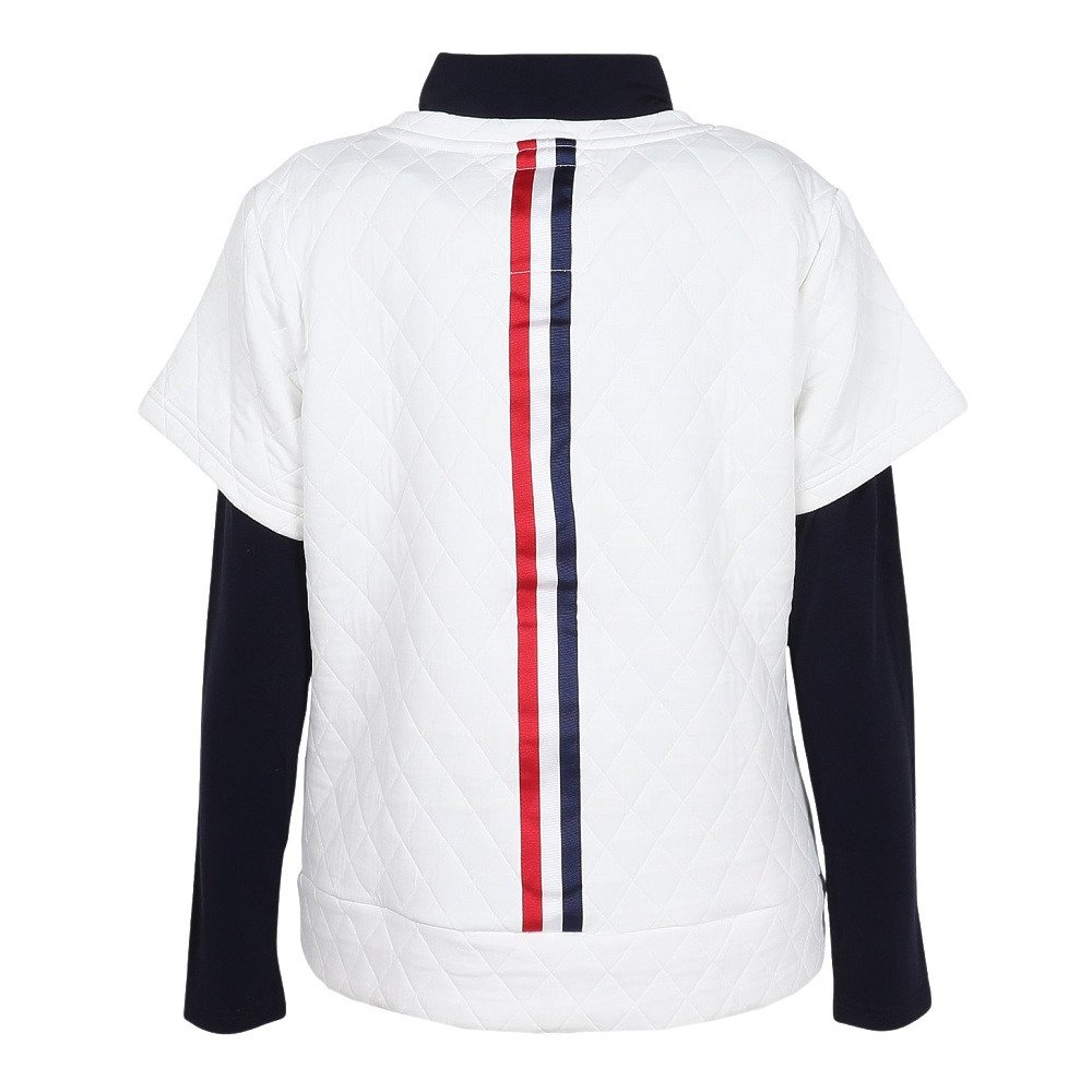 クランク（CLUNK）（レディース）ゴルフウェア 保温 キルトJQ 長袖インナーセット CL5SUG61 WHT