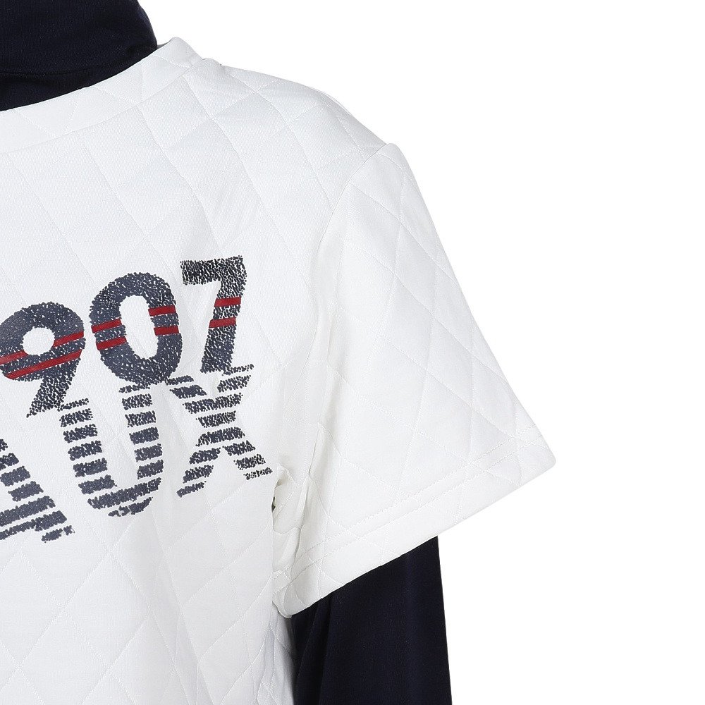 クランク（CLUNK）（レディース）ゴルフウェア 保温 キルトJQ 長袖インナーセット CL5SUG61 WHT