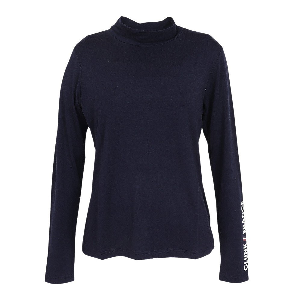 クランク（CLUNK）（レディース）ゴルフウェア 保温 キルトJQ 長袖インナーセット CL5SUG61 WHT