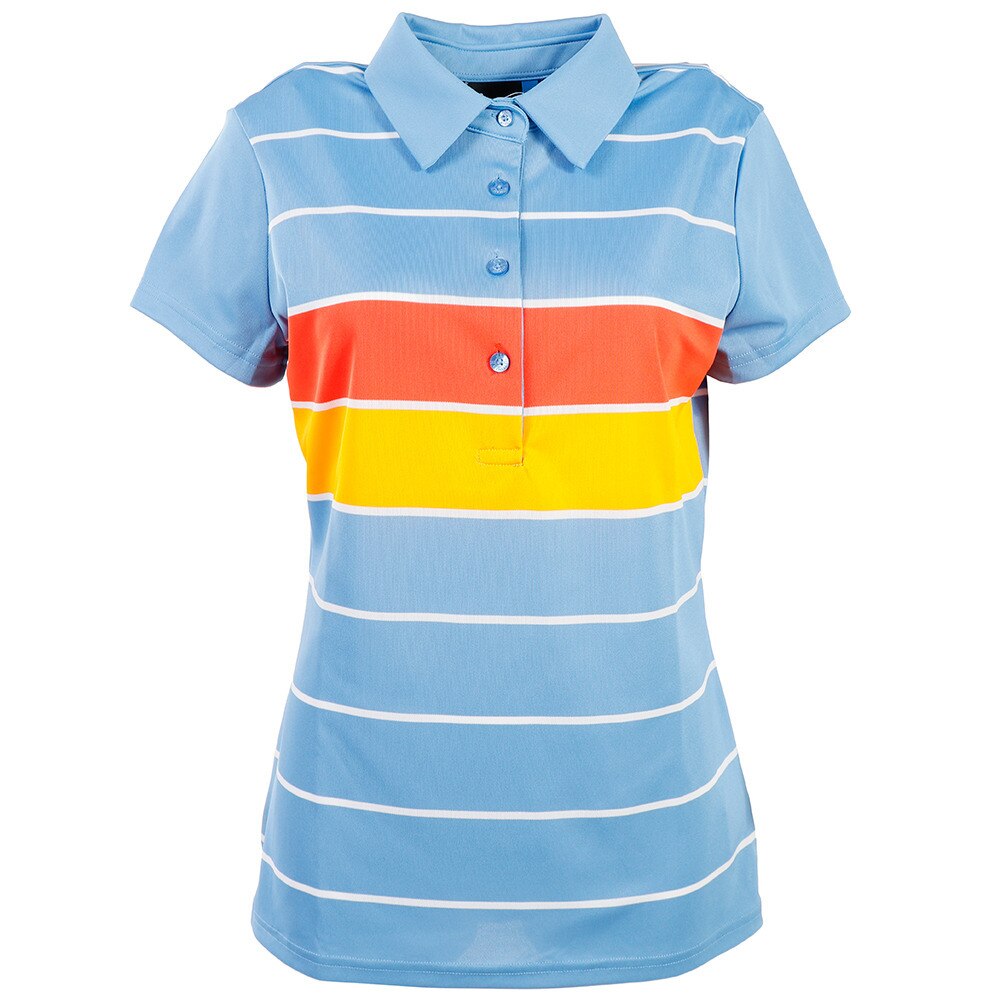  Alissa-TX Jersey 半袖ポロシャツ 072-22344-094