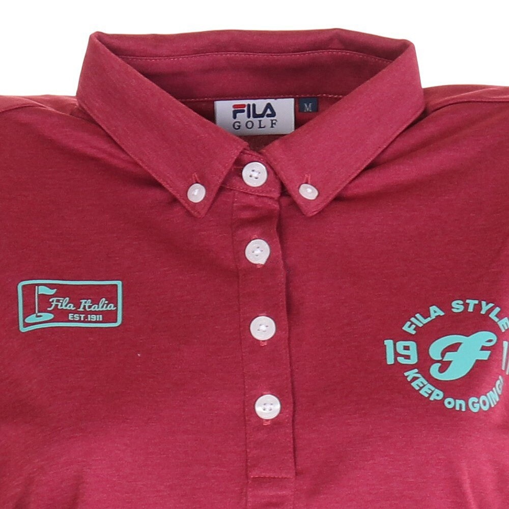 フィラ（FILA）（レディース）ゴルフウェア 半袖シャツ 790600X -RD