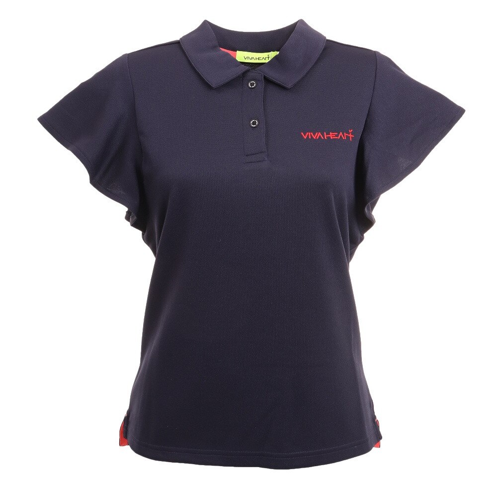  UVカット ラッフルスリーブ カノコシャツ 012-24443-098